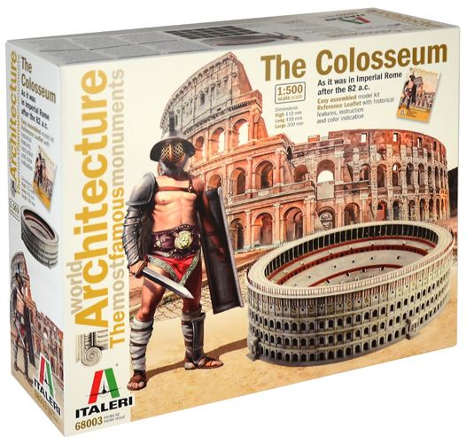 68003  архитектура  THE COLOSSEUM : WORLD ARCHITECTURE  (1:500)