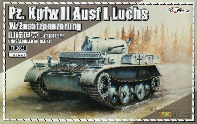FH3003  техника и вооружение  Pz.II Ausf.L "Luchs"  (1:72)
