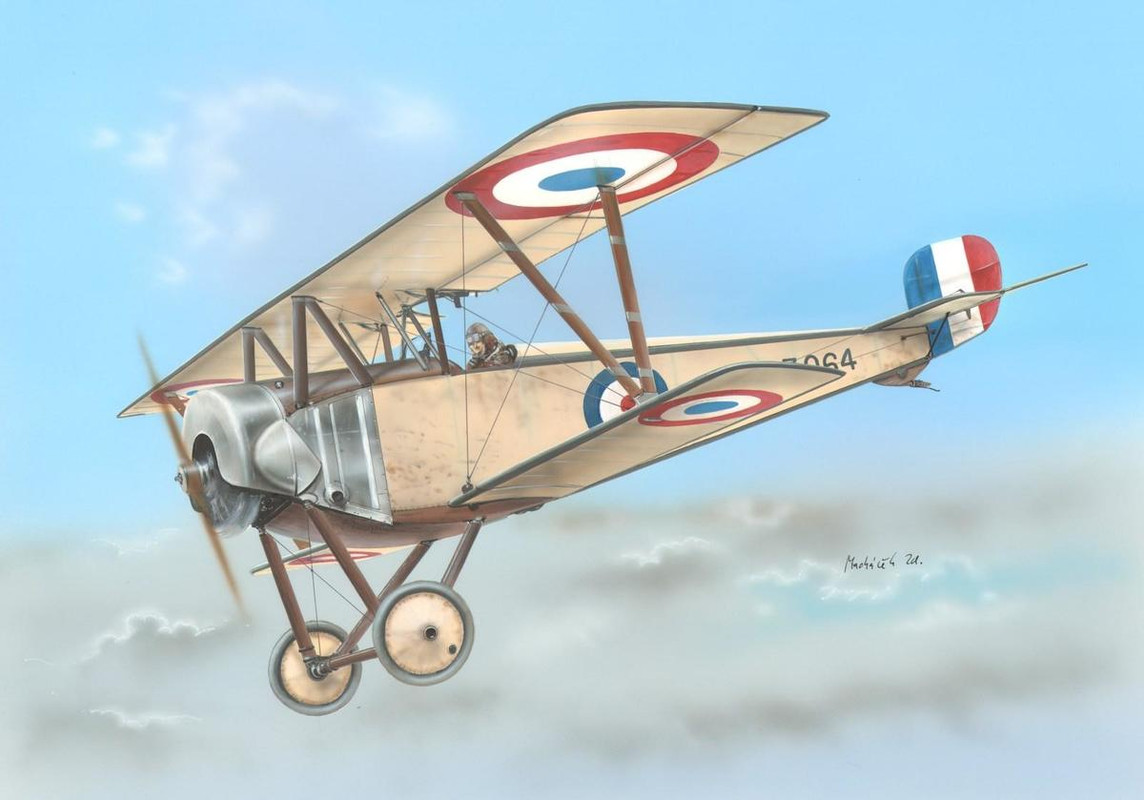 SH48082  авиация  Nieuport 10 "Single Seater Version"  (1:48)