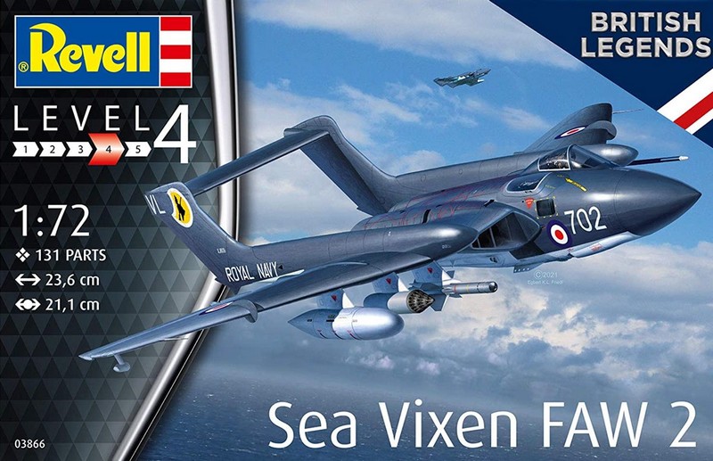 03866  авиация  Sea Vixen FAW 2  (1:72)