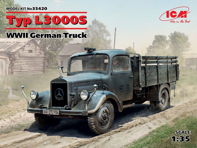 35420  техника и вооружение  Германский грузовик MB Typ L3000S  (1:35)