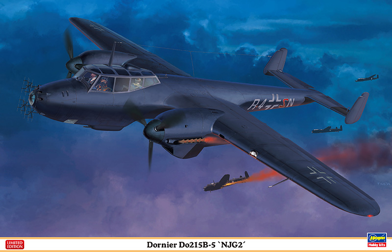 07433  авиация  Dornier Do215B-5 'NJG2'  (1:48)