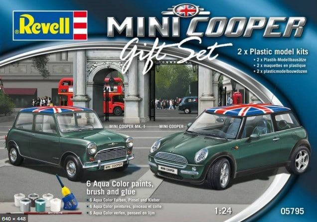 05795  автомобили и мотоциклы  Mini Cooper Gift Set  (1:24)