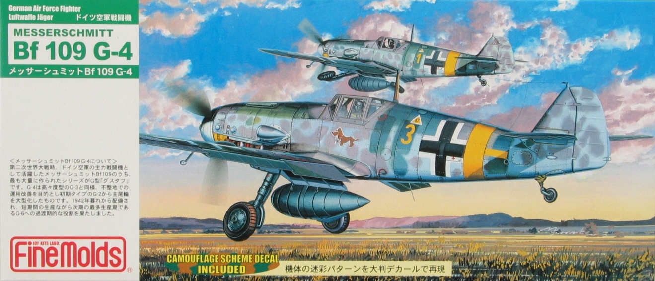FL 7  авиация  Messerschmitt Bf109 G-6 (1:72)