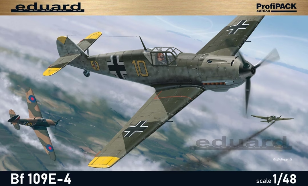 8263  авиация  Bf-109E-4  (1:48)