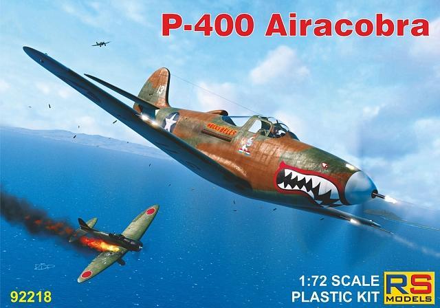 92218  авиация  P-400 Airacobra  (1:72)