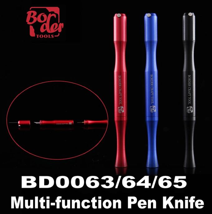 BD0063  ручной инструмент Нож со сменными лезвиями красный
