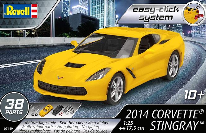 07449  автомобили и мотоциклы  2014 Corvette Stingray  (1:25)