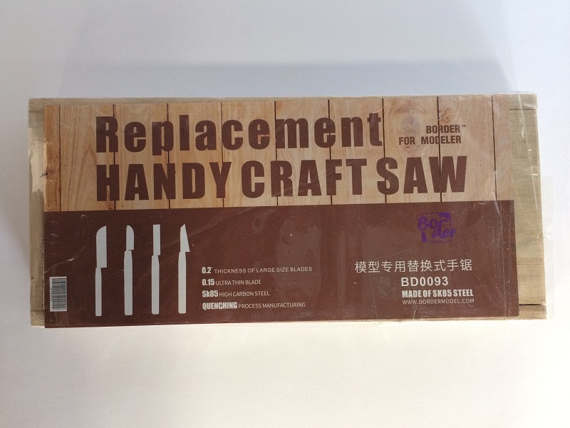 BD0093  ручной инструмент  Пилка REPLACEMENT HANDY CRAFT SAW (Purple) w/4Type Spare Blade