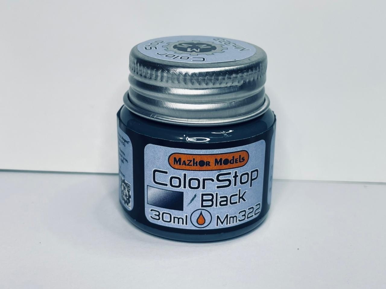 MM322  специальные жидкости  Жидкая маска (Color Stop) черная 30 мл.