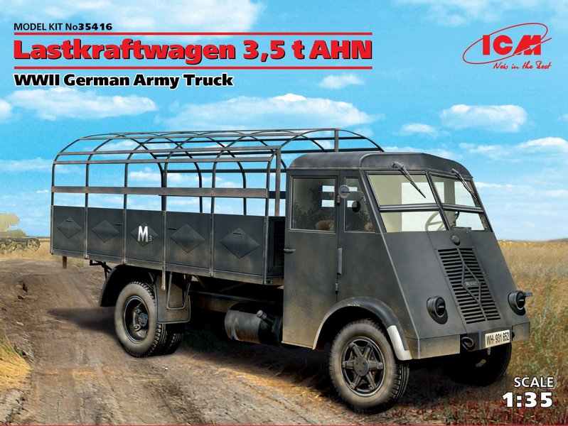35416  техника и вооружение  Германский грузовик Lastkraftwagen 3,5t AHN  (1:35)