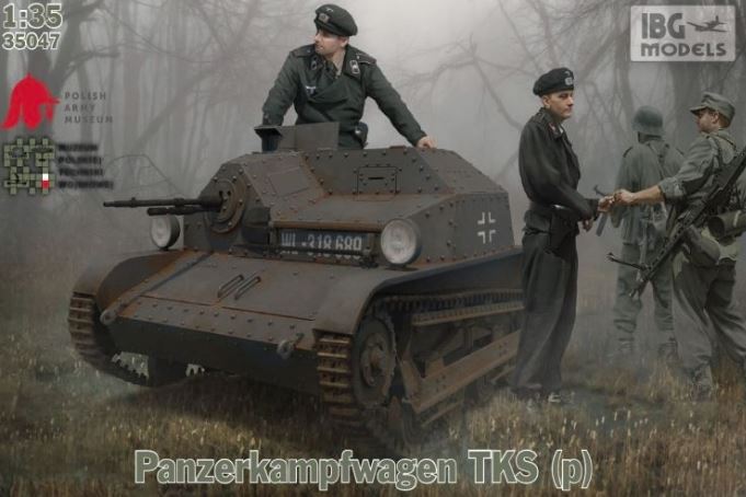 35047IBG  техника и вооружение  Panzerkampfwagen TKS (p)  (1:35)