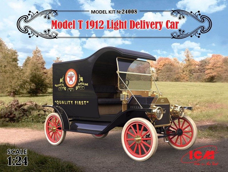 24008  автомобили и мотоциклы  Model T 1912 Light Delivery Car  (1:24)