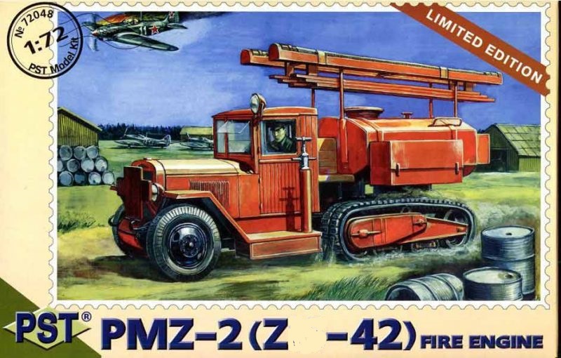 72048  техника и вооружение  PMZ-2 (Z-42) Fire Engine  (1:72)