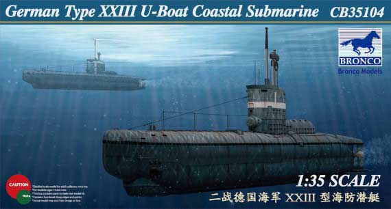 CB35104  флот  German Type XXIII U-Boat  (1:35)