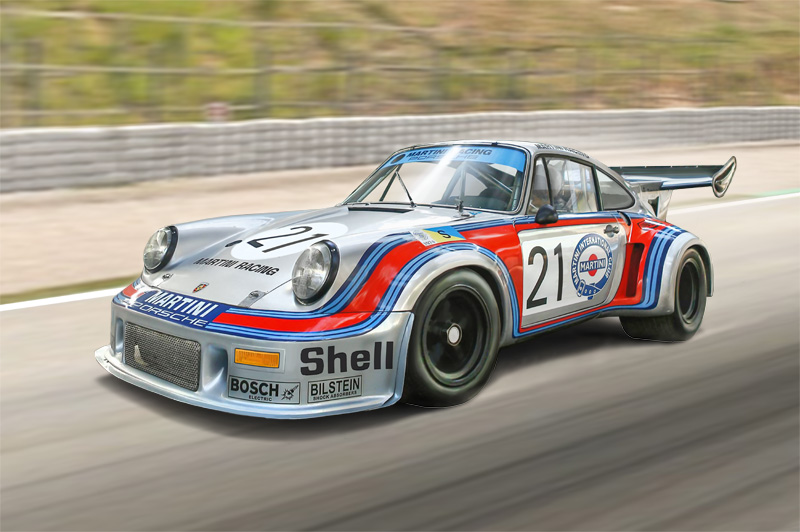 3625  автомобили и мотоциклы  Porsche Carrera RSR Turbo  (1:24)