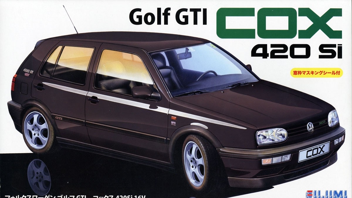 12676  автомобили и мотоциклы  Golf GTI COX 420 Si  (1:24)