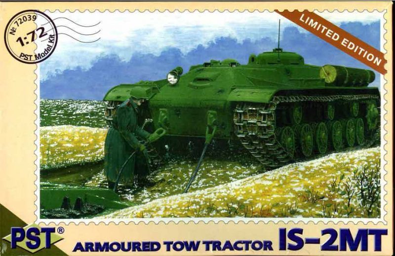 72039  техника и вооружение  Armored Tow Tractor IS-2MT (1:72)