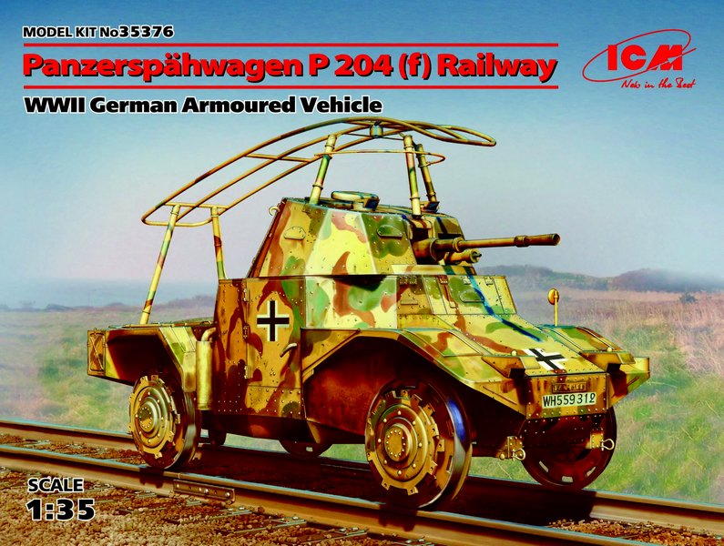 35376  техника и вооружение  Panzerspahwagen P204(f) IIМВ    (1:35)