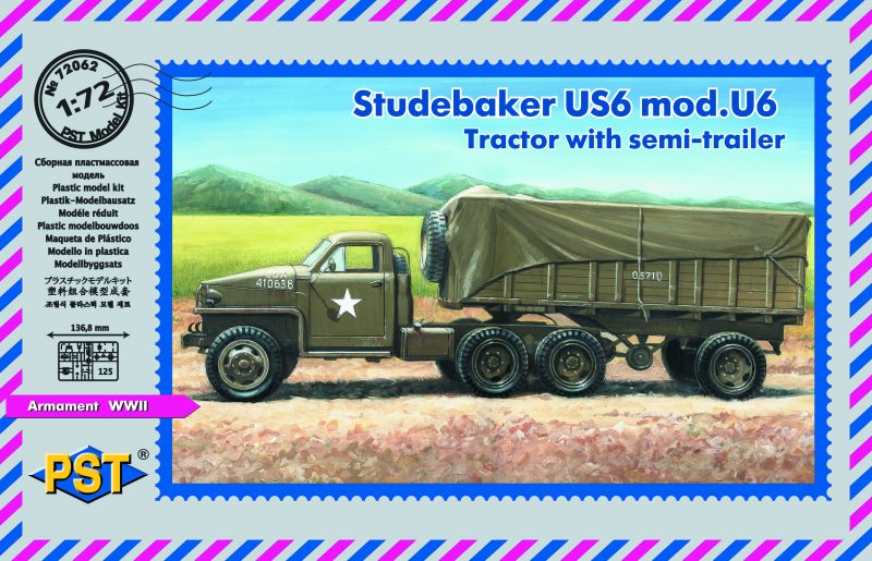 72062  техника и вооружение  Studebecker US6 mod. U6 (1:72)