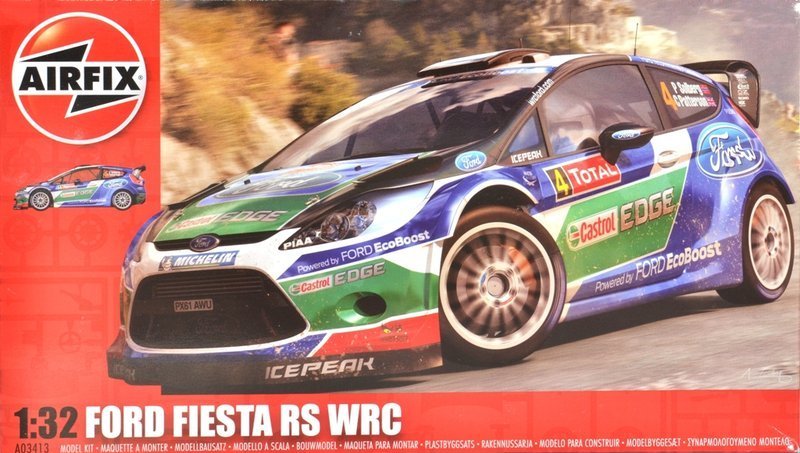 3413  автомобили и мотоциклы  Fiesta WRC (1:32)