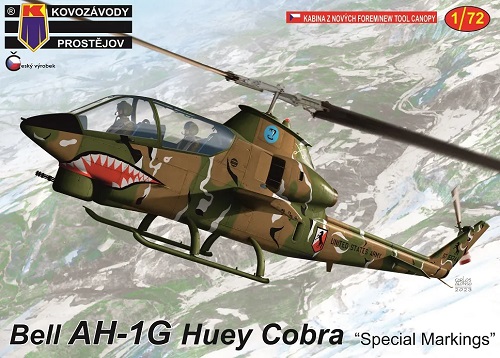 KPM0381  авиация  Bell AH-1G Huey Cobra „Special Markings“  (1:72)