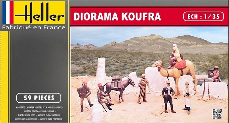81101  наборы для диорам  DIORAMA KOUFRA  (1:35)
