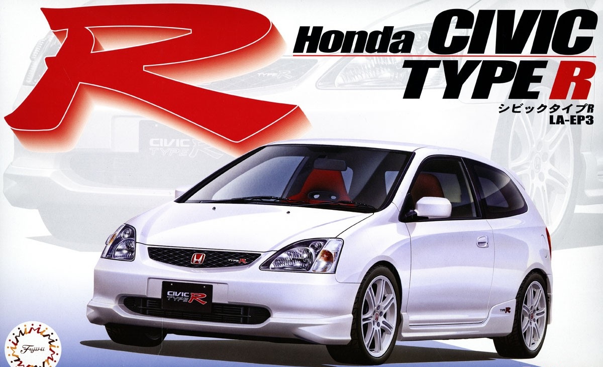 04686  автомобили и мотоциклы  Honda Civic Type R LA-EP3  (1:24)