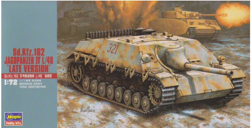 31151  техника и вооружение  Sd.Kfz.162 Jagdpanzer IV L/48 'Late Version'  (1:72)