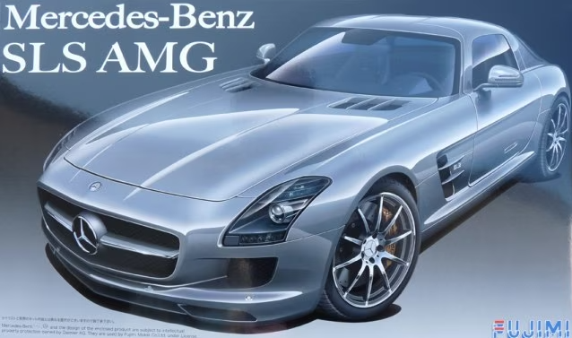12392  автомобили и мотоциклы  Mercedes-Benz SLS AMG  (1:24)