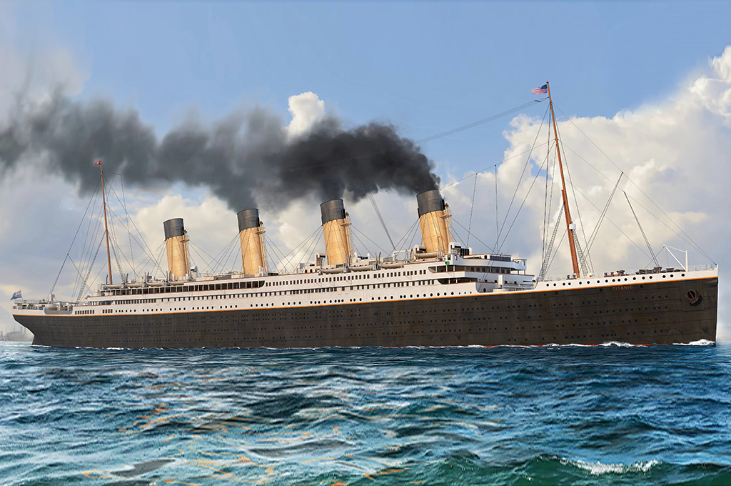 83420  флот  Titanic  (1:700)