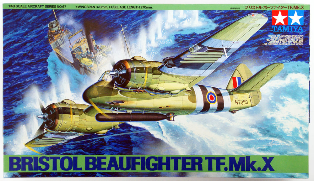 61067  авиация  Bristol Beaufighter TF.Mk.X (1:48)