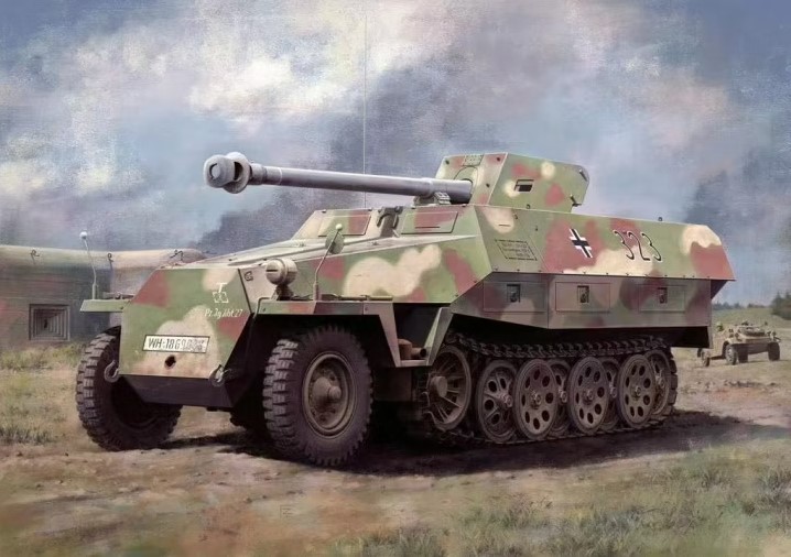 6963  техника и вооружение  Sd.Kfz.251/22 w/7.5cm PaK 40  (1:35)