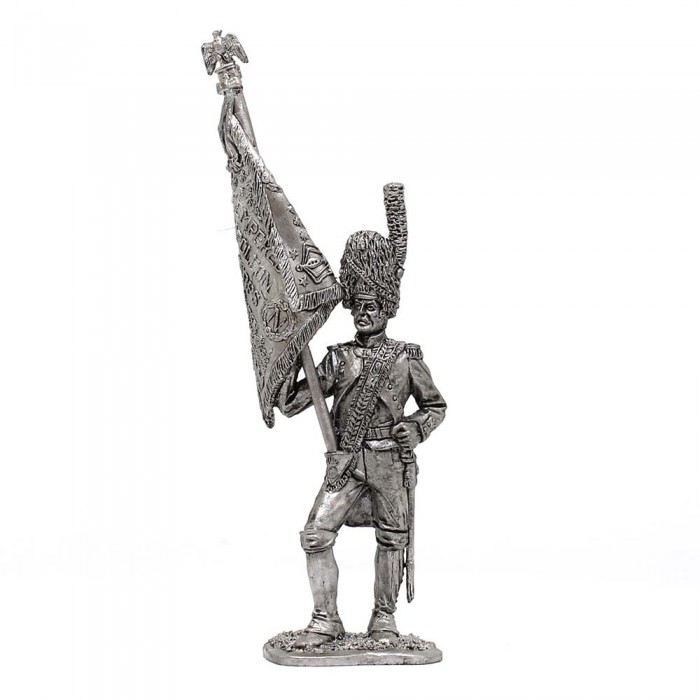 049 N  миниатюра  Орлоносец 1-го полка пеших гренадер гвардии, Франция 1812