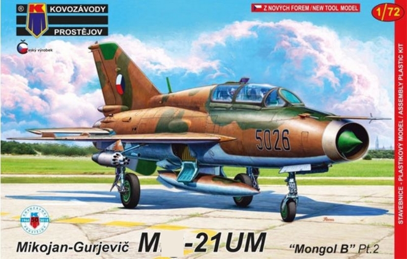 KPM0132  авиация  М-21УМ Pt.2 (1:72)