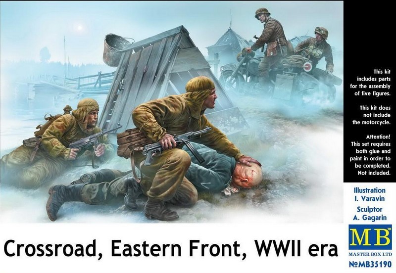 MB35190  фигуры  Crossroad, Eastern Front, WWII  (1:35)