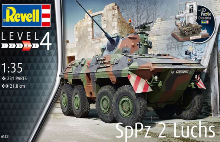 03321  техника и вооружение  SpPz.2 Luchs  (1:35)