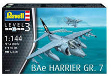 03887  авиация  BAe Harrier GR. 7  (1:144)