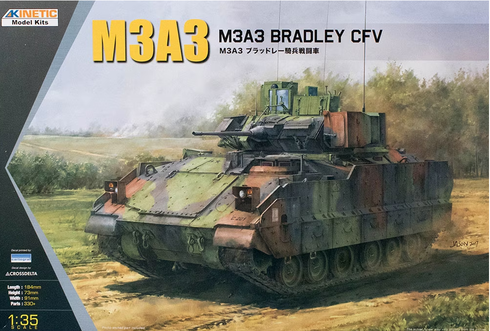 K61014  техника и вооружение  M3A3 Bradley CFV  (1:35)