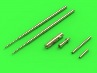 AM-48-090  металлические стволы  ПВД и стволы 23мм и 37мм пушек для М-17Ф,П,А  (1:48)