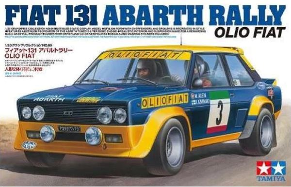 20069  автомобили и мотоциклы  Fiat 131 Abarth Rally   (1:20)