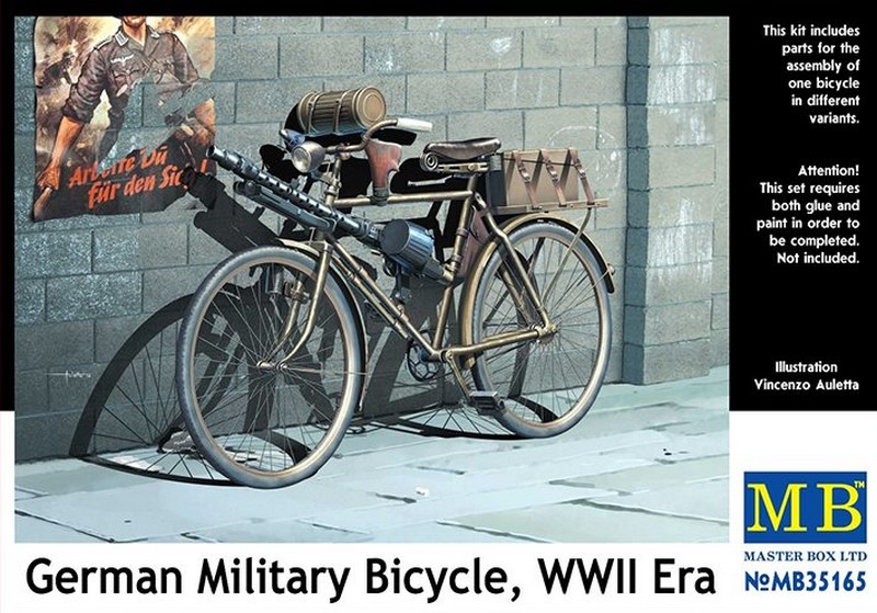 MB35165  техника и вооружение  Немецкий военный велосипед WWII  (1:35)