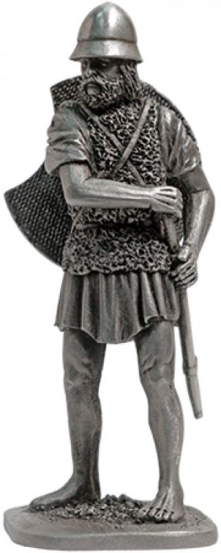 284 A  миниатюра  Древнегреческий воин