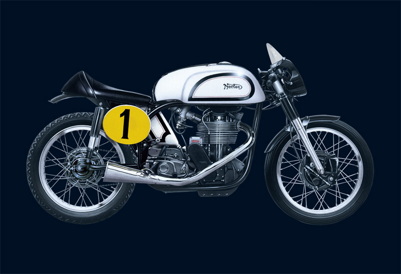 4602  автомобили и мотоциклы  NORTON MANX 500cc 1951  (1:9)