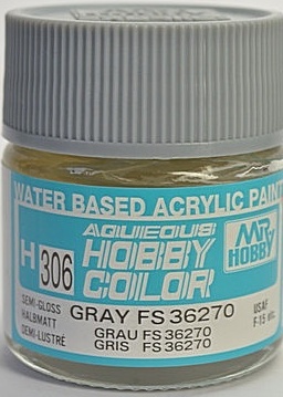 H306  краска 10мл  GRAY FS36270