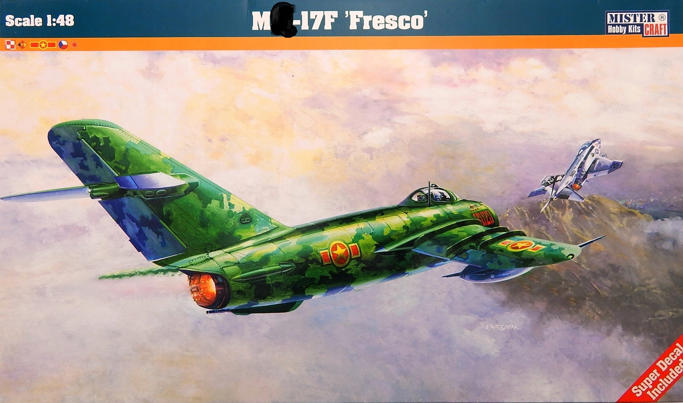 F-02  авиация  M-17F "Fresco"  (1:48)