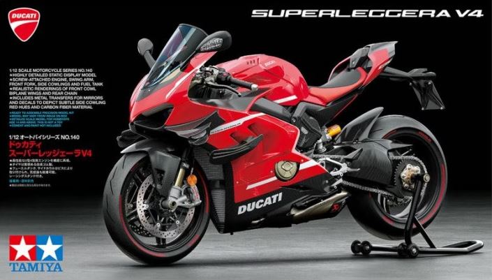 14140  автомобили и мотоциклы  Ducati Superleggera V4  (1:12)