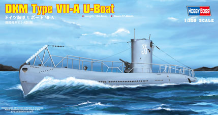 83503  флот  German DKM Type VII-A U-Boat  (1:350)