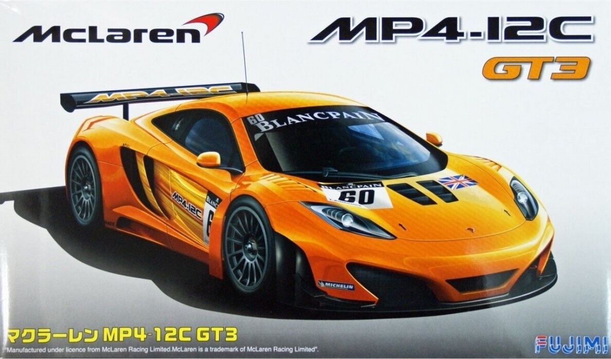 12555  автомобили и мотоциклы  McLaren MP4-12C GT3  (1:24)