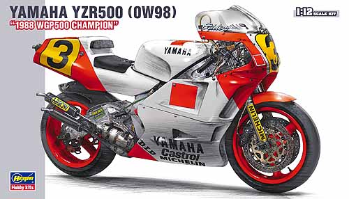 21503  автомобили и мотоциклы  Yamaha YZR500 (0W98) 1988 WGP500 champion  (1:12)